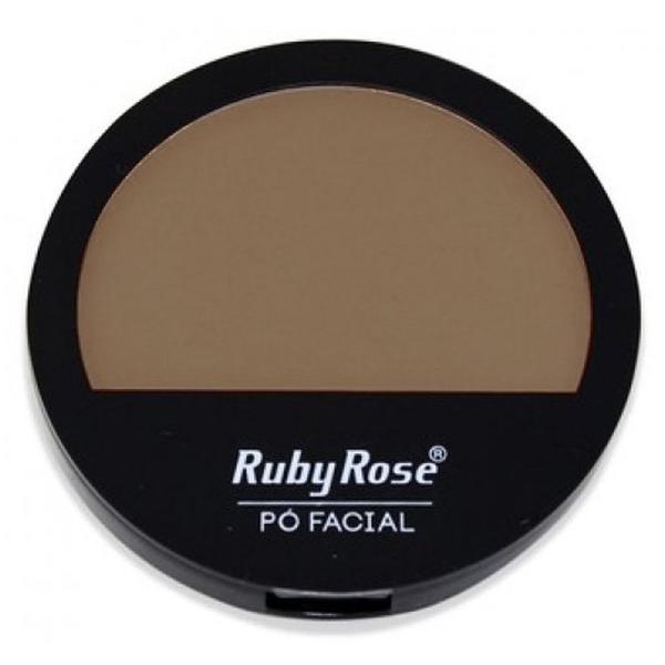 Pó Facial Escuro Ruby Rose PC16 - HB-7206