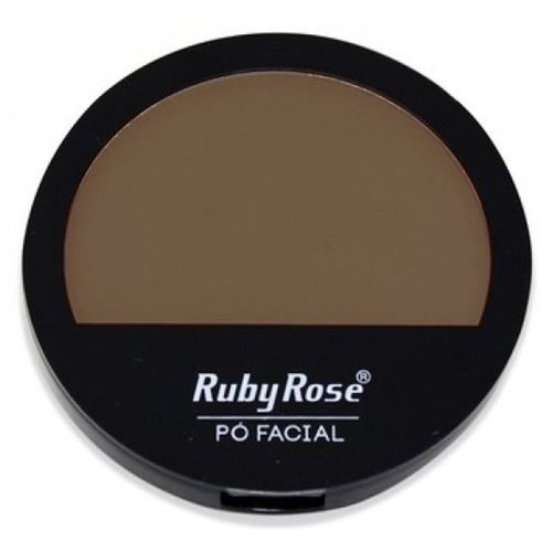 Pó Facial Escuro Ruby Rose Pc17 - Hb-7206
