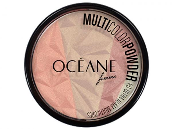 Pó Facial Multicolor Powder Ultra Glam Océane - Océane