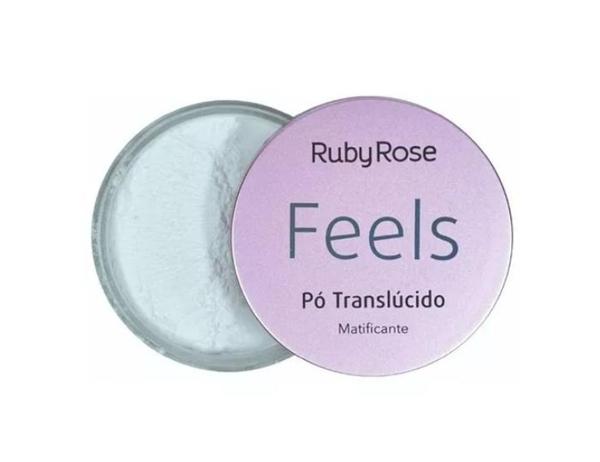 Pó Translúcido Matificante Feels Ruby Rose - HB7 224