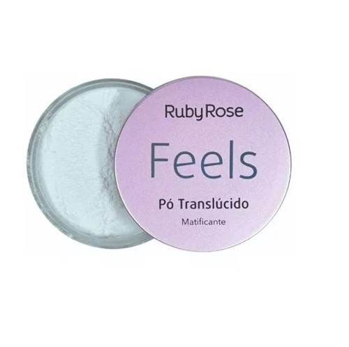 Pó Translúcido Matificante Feels - Ruby Rose Lançamento