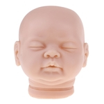 22 Polegadas Renascer Cabeça Esculpir Recém-nascido Dormindo Baby Doll Head Mold Unpainted # 3