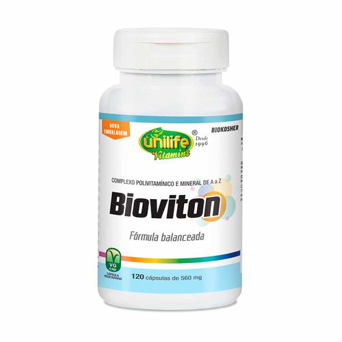 Polivitamínico Bioviton - Unilife - 120 Cápsulas de 560mg