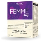 Polivitaminico Femme Way Cabelo Unha 60 Caps Prevent Pharma