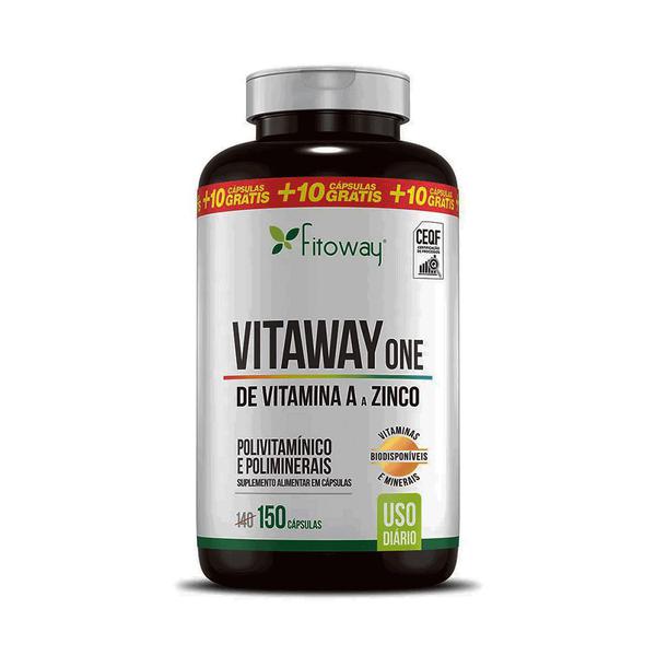 Polivitaminico Vitaway One Clean 100% IDR A-Z 150 Caps Fitoway