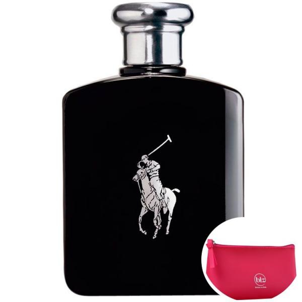 Polo Black Ralph Lauren Eau de Toilette - Perfume Masculino 125ml+Beleza na Web Pink - Nécessaire