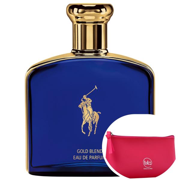 Polo Blue Gold Blend Ralph Lauren EDP - Perfume Masculino 125ml+Beleza na Web Pink - Nécessaire
