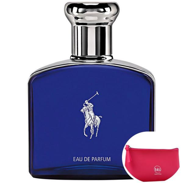 Polo Blue Ralph Lauren Eau de Parfum - Perfume Masculino 125ml+Beleza na Web Pink - Nécessaire