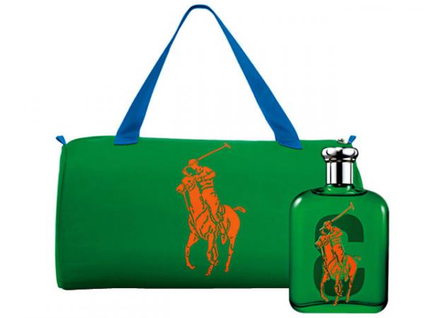 Polo Ralph Lauren Coffret Perfume Masculino - Polo Big Pony 3 Eau de Toilette 75 Ml + Bolsa