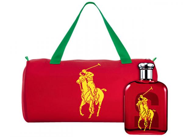 Polo Ralph Lauren Coffret Perfume Masculino - Polo Big Pony 2 Eau de Toilette 75 Ml + Bolsa