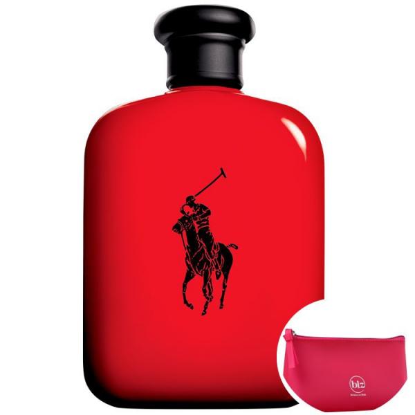 Polo Red Ralph Lauren Eau de Toilette - Perfume Masculino 75ml+Beleza na Web Pink - Nécessaire