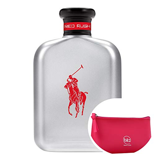 Polo Red Rush Ralph Lauren Eau de Toilette - Perfume Masculino 125ml+Beleza na Web Pink - Nécessaire