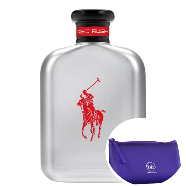 Polo Red Rush Ralph Lauren Eau de Toilette - Perfume Masculino 125ml+Beleza na Web Roxo - Nécessaire