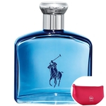 Polo Ultra Blue Ralph Lauren Eau de Toilette - Perfume masculino 75ml+Necessaire Pink com Puxador
