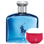 Polo Ultra Blue Ralph Lauren EDT - Perfume Masculino 200ml+Beleza na Web Pink - Nécessaire