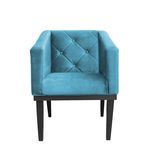 Poltrona Cadeira Decorativa Rafa - Corino