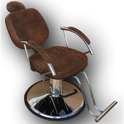 Poltrona Cadeira Hidraulica Reclinavel RUBAO para Cabeleireiro e Barbeiro Salao de Beleza