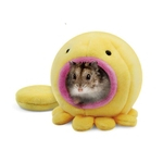 Polvo bonito em forma de ninho inverno ninho quente Hamster Suprimentos Pet House Toy Hanging