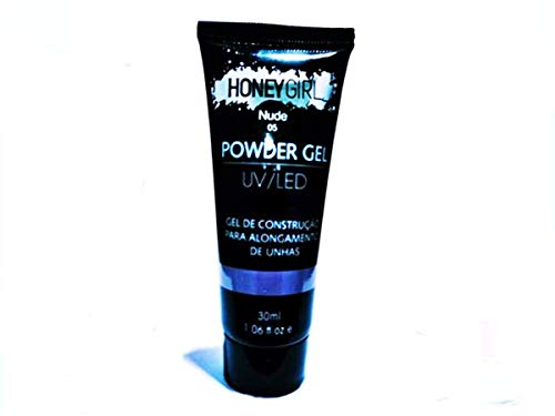 Polygel Nude 05 Honey Girl Powder Gel Led Uv Alongamento Unhas 30ml
