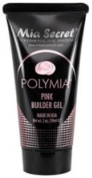 Polymia Gel Uv/led | Pink Builder | Viscosidade Grossa | 59 Ml | Mia S...