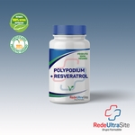 Polypodium + Resveratrol Com 30 Cápsulas - 100% Vegano