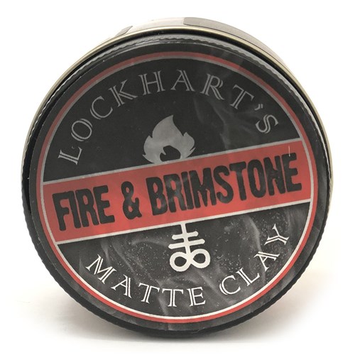 Pomada Efeito Matte Lockhart`s Fire & Brimstone