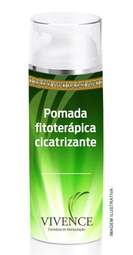 Pomada Fitoterápica Cicatrizante (60 Gramas)
