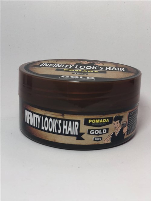 Pomada Infinity Looks Hair Gold 150 Gramas