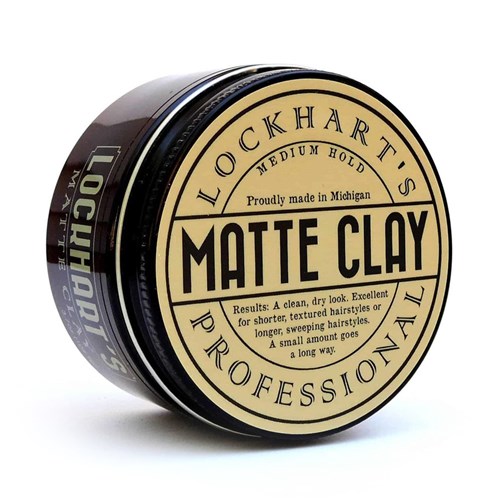 Pomada Matte Clay Lockhart's | 104G | Fixação Forte