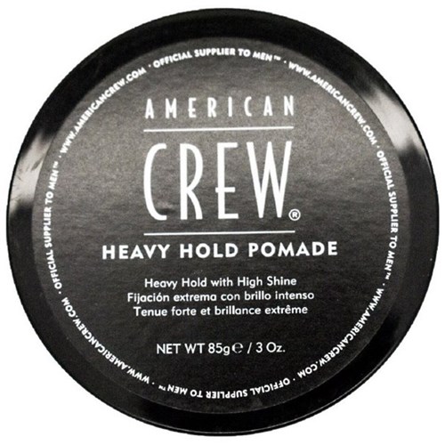 Pomada Modeladora American Crew Heavy Hold | Efeito Molhado | 85G