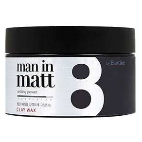 Pomada Modeladora Elastine - Clay Wax 8 Man In Matt - 80g