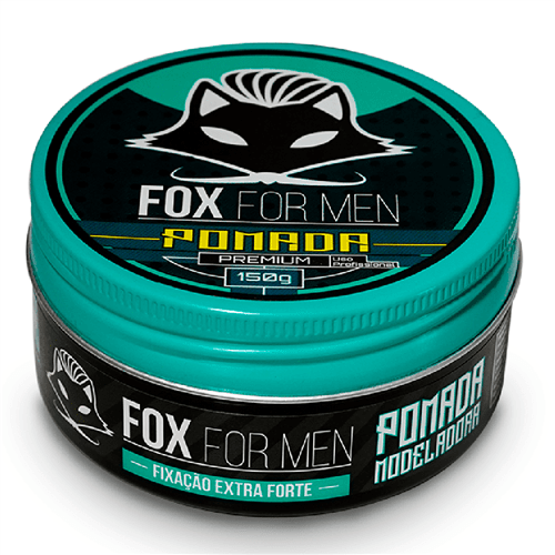 Pomada Modeladora Fox For Men 150G | Brilho Médio | Fixação Forte