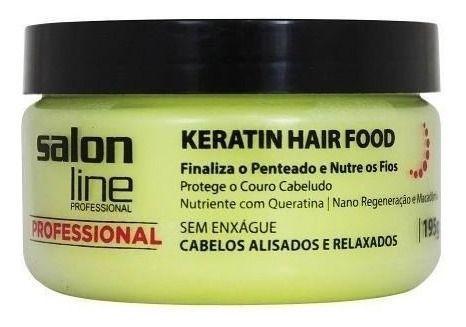 Pomada Modeladora Keratin Hair Food 195g Salon Line