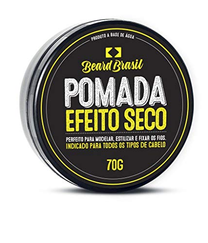 Pomada para Cabelo - Efeito Seco - Beard Brasil