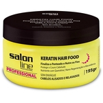 Pomada Salon Line Keratin Hair Food 195g