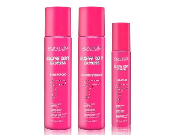 Ponto 9 Blow Dry Express Sh + Cond.250ml + Leave-in 100ml
