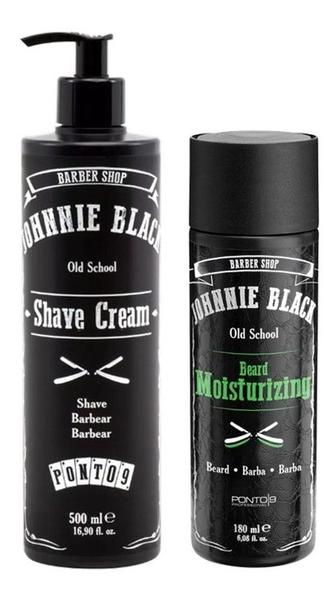 Ponto 9 Johnnie Black Shave Cream + Beard Moisturizing