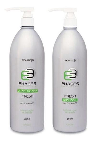 Ponto 9 Phases Fresh Shampooo + Condicionador 1000ml