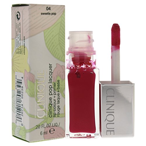 Pop Lacquer Lip Colour + Primer Clinique - Batom Líquido Sweet Pop