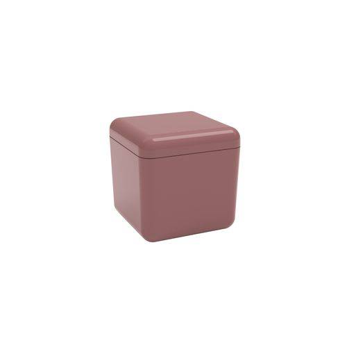 Porta-algodão/cotonete Cube - Rsm 8,5 X 8,5 X 8,5 Cm