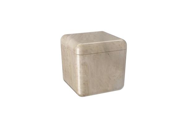 Porta Algodão/cotonetes Cube Coza 8,5 X 8,5 X 8,5 Cm
