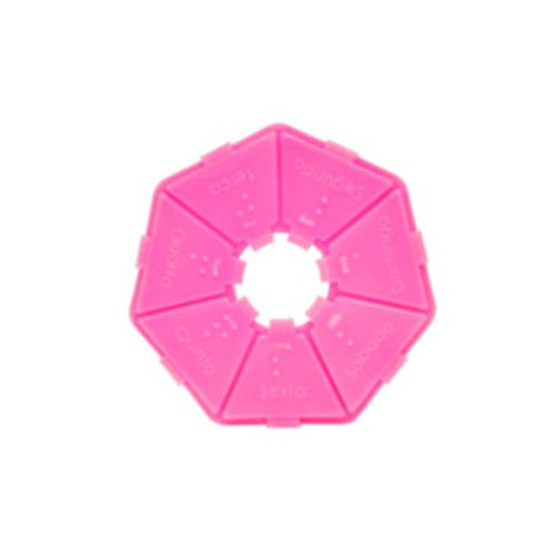 Porta Comprimidos Básico Pequeno Pink - Incoterm Pc0026