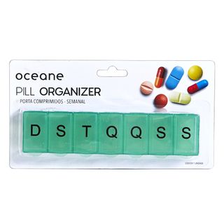 Porta Comprimidos Semanal Océane - Pill Organizer 1 Un