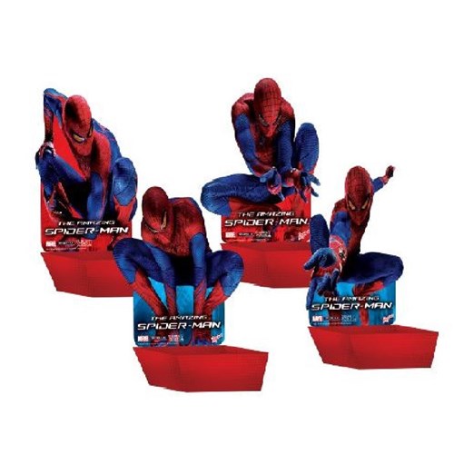 Porta Confeitos Spider Man - Homem Aranha - Embalagem 8 Unidades
