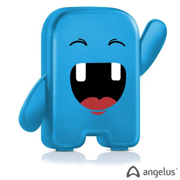 Porta Dentinhos Album Dental Azul Angie