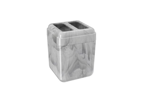 Porta-escova Cube 8,5 X 8,5 X 10,5 Cm - Coza