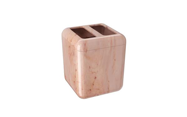 Porta Escova Cube Coza 8,5 X 8,5 X 10,5 Cm