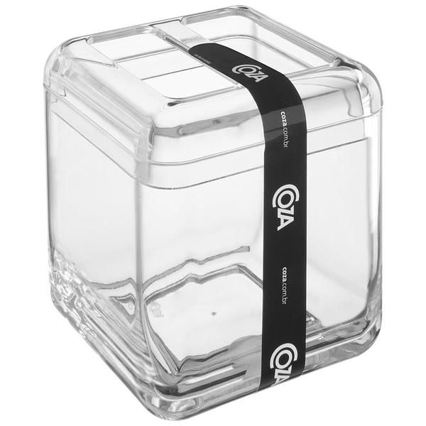 Porta Escova Cube Cristal 20876/0009 Coza