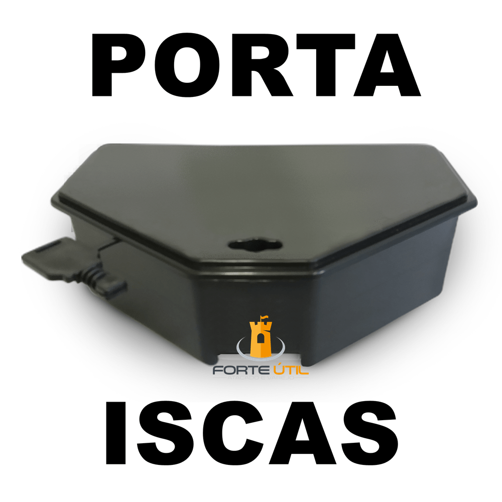 Porta Isca Ratox III para Acomodar Raticida 01 Un.