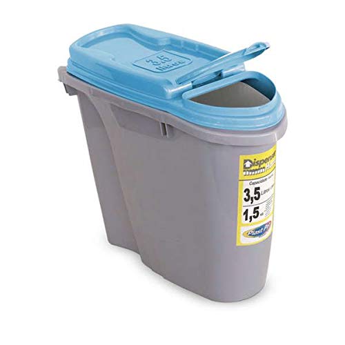 Porta Ração Dispenser Home Plast Pet 3,5L Azul